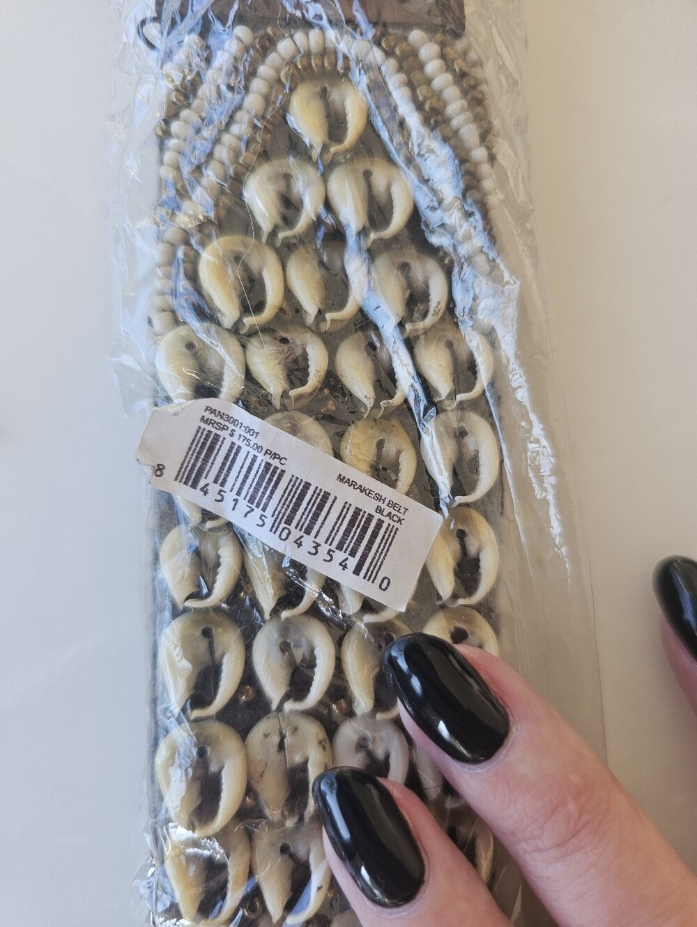 NWT Anthropologie Cocobelle Komodo Shell Belt - Picture 4 of 11